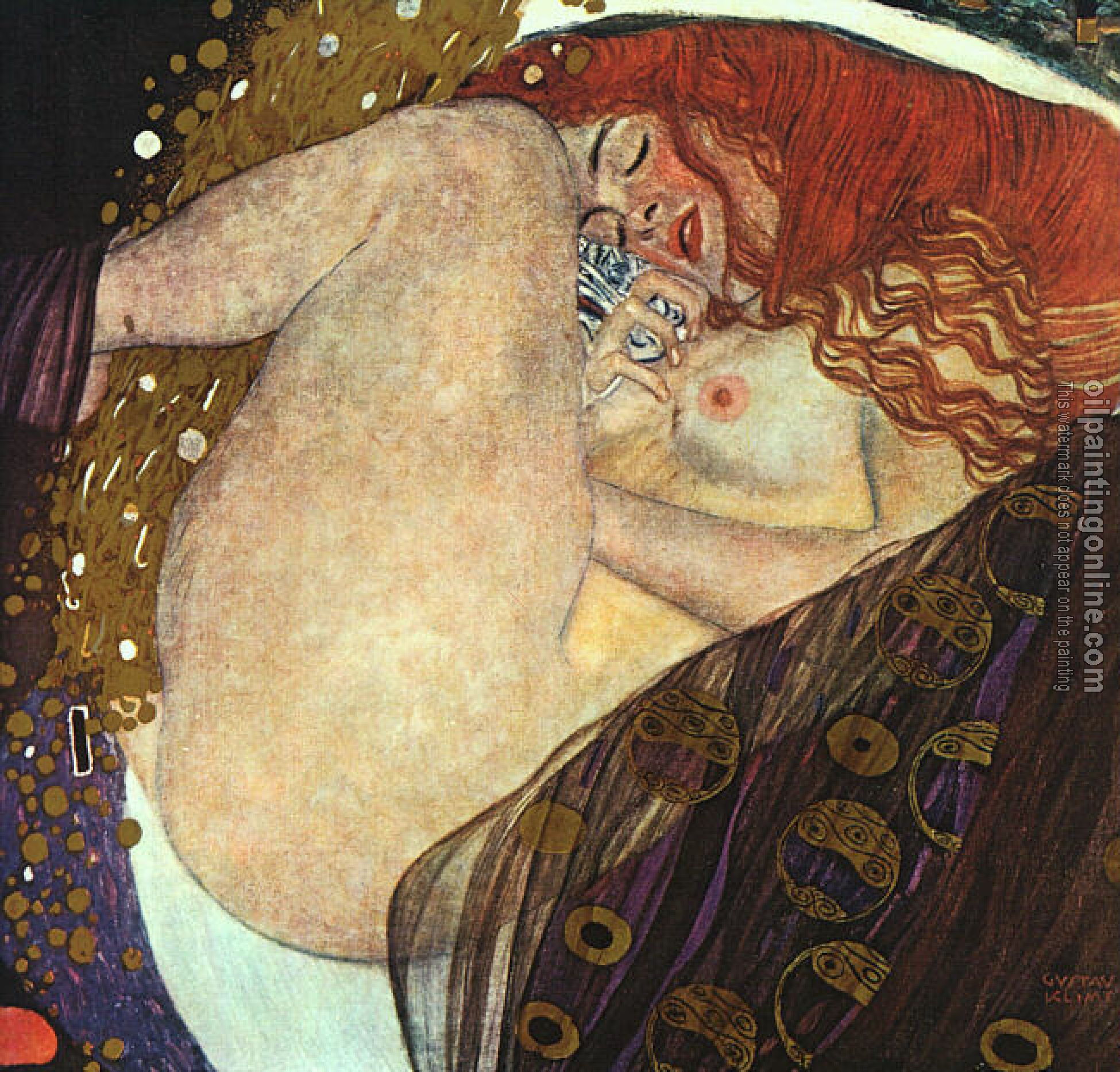 Klimt, Gustav - Oil On Canvas